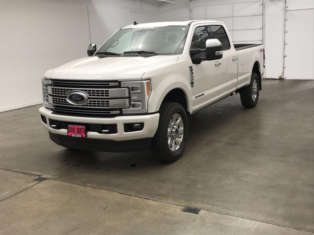 Pre-Owned 2019 Ford F-350 Super Duty Platinum Crew Cab Long Box 4WD 4 ...